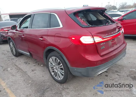 2017 Lincoln Mkx Reserve from USA, damaged, VIN 2LMPJ8LR1HBL53216